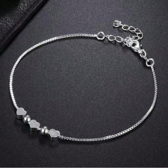 925 silver tiny hearts 💕 bracelet ✨​​​​​​​​